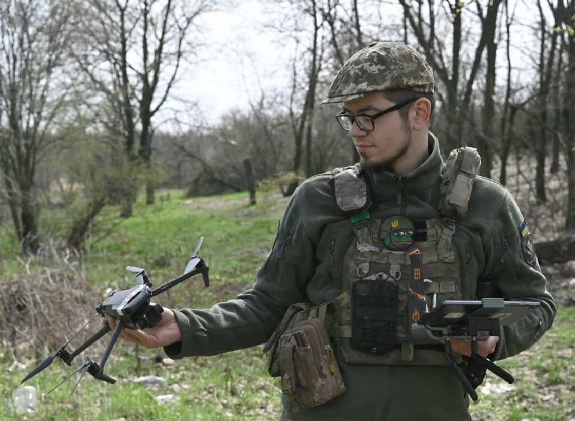 Drones used by the Ukrainian army are often commercial models Drones used by the Ukrainian army are often commercial models