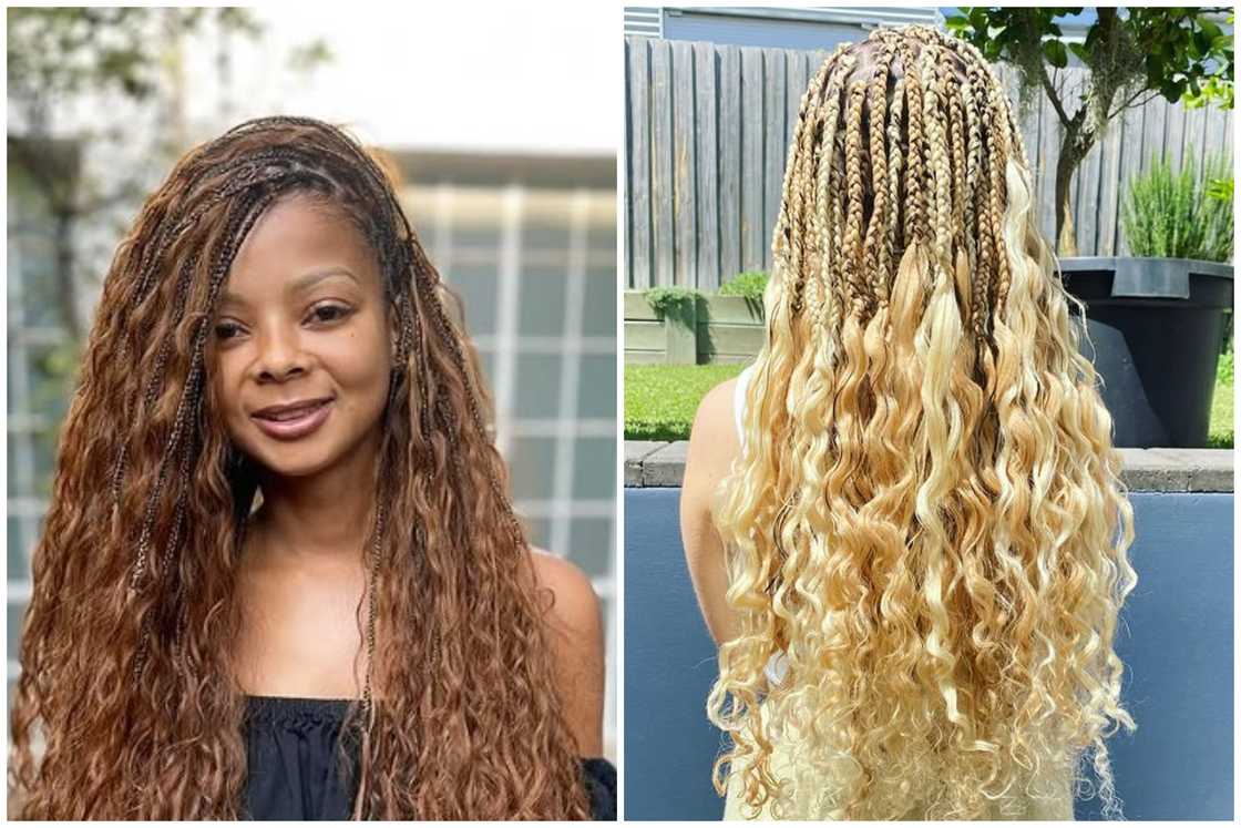 Bohemian cascading braids Bohemian cascading braids