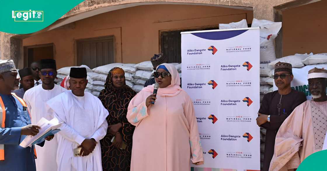 Dangote foundation to share 10kg bag of rice Dangote foundation to share 10kg bag of rice