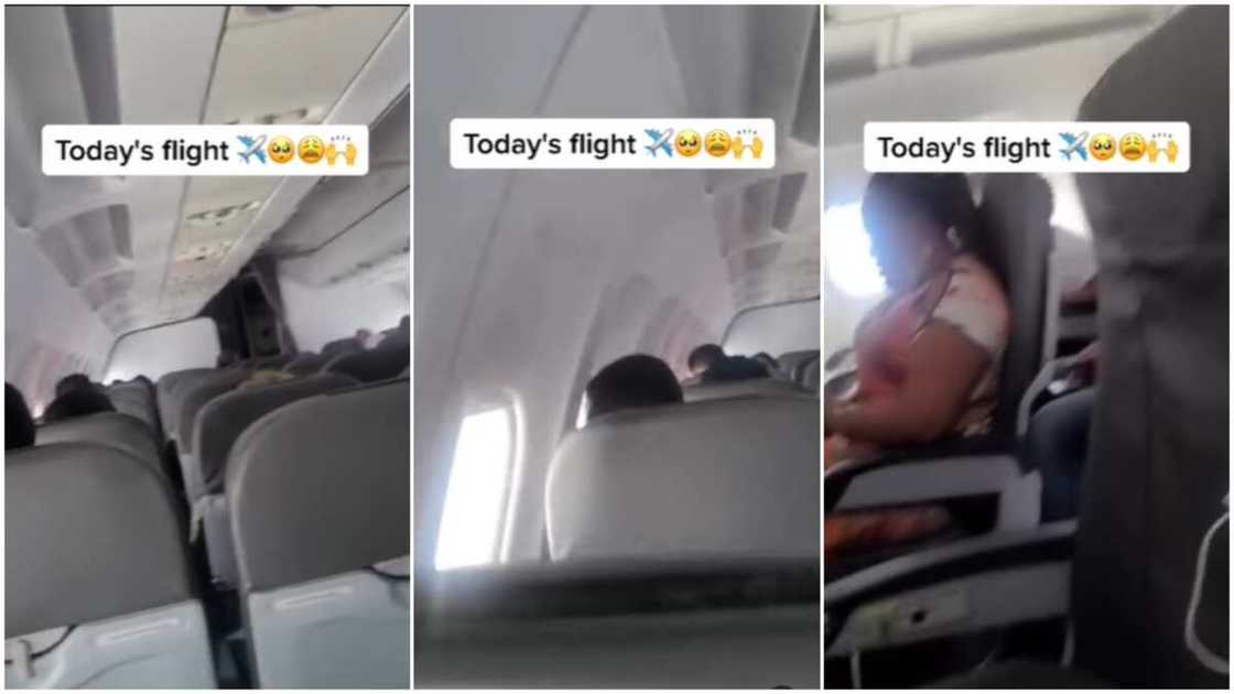 Air travel in Nigeria/passengers on a plane prayed for their safety Air travel in Nigeria/passengers on a plane prayed for their safety