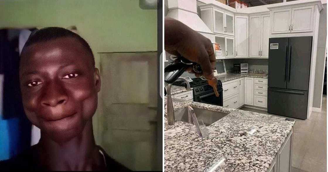 South Africans are entirely not convinced by a social media user's new kitchen units. image: Twitter South Africans are entirely not convinced by a social media user's new kitchen units. image: Twitter