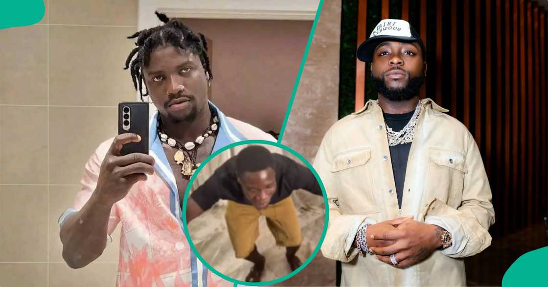 Ananzo appreciates VDM for connecting him to Davido. Ananzo appreciates VDM for connecting him to Davido.