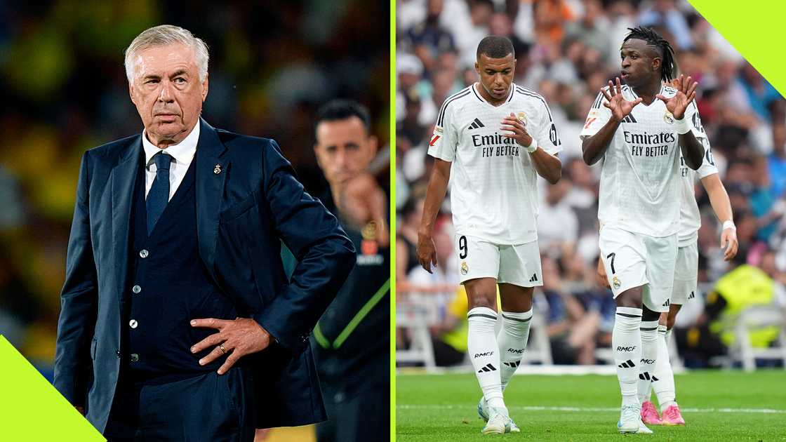 Carlo Ancelotti has pointed out the reason why his star-studded Real Madrid team are struggling in La Liga. Carlo Ancelotti has pointed out the reason why his star-studded Real Madrid team are struggling in La Liga.