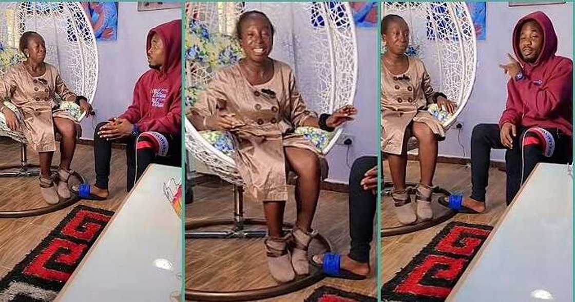 Nigerian woman surprises Nigerians with her foreign accent Nigerian woman surprises Nigerians with her foreign accent