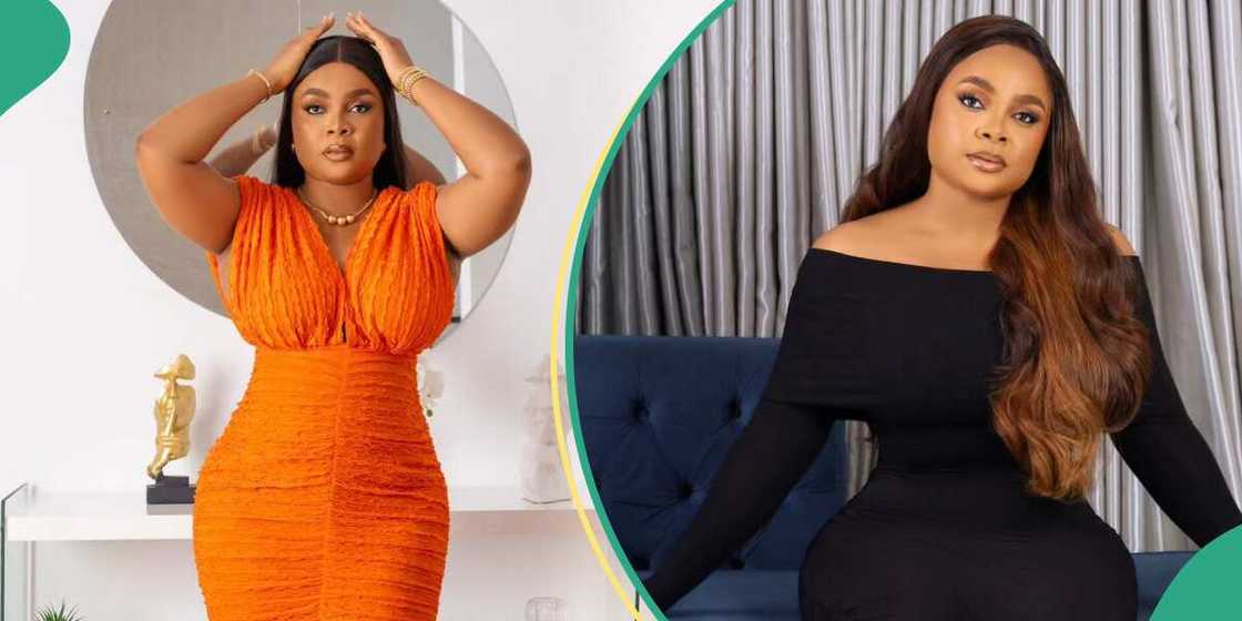 Bimbo Ademoye speaks about her mother. Bimbo Ademoye speaks about her mother.