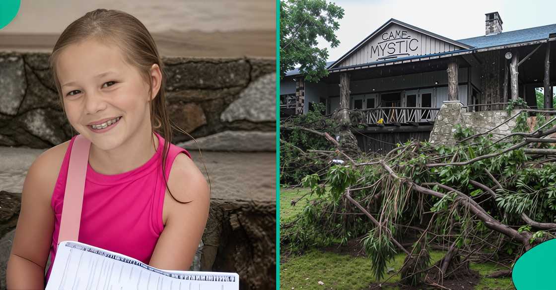 Man emotionally mourns 8-year-old niece who died during flood in America Man emotionally mourns 8-year-old niece who died during flood in America