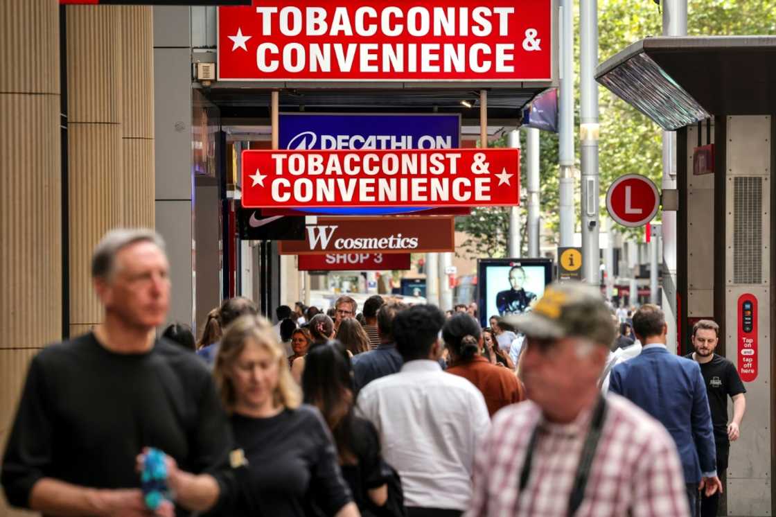 A packet of 25 cigarettes can cost Aus$50 or more -- including Aus$1.40 in tax on each stick A packet of 25 cigarettes can cost Aus$50 or more -- including Aus$1.40 in tax on each stick