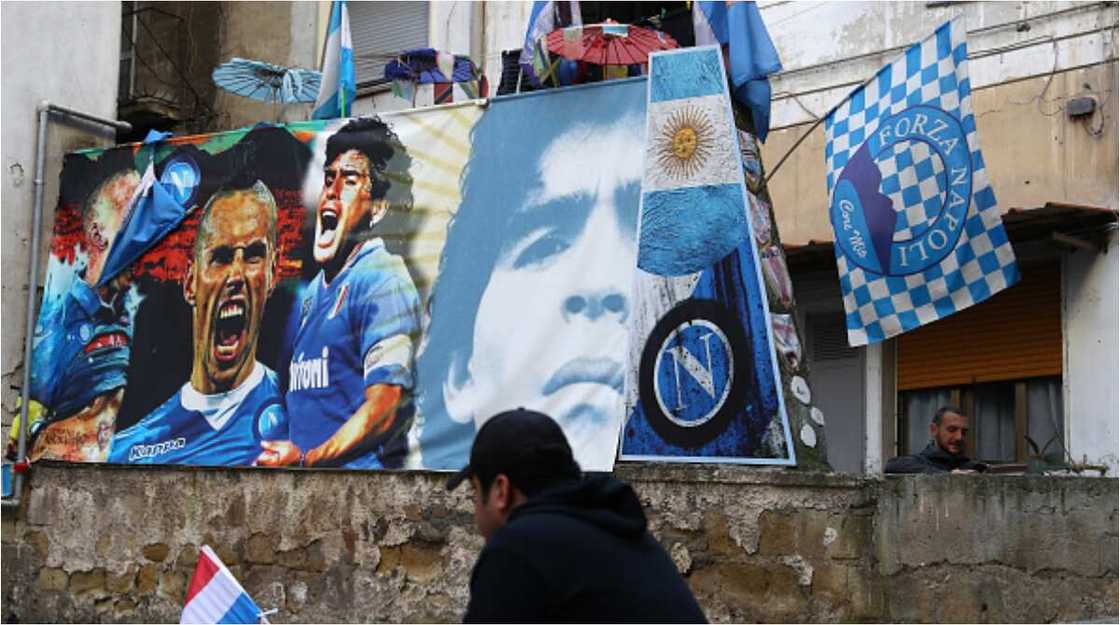 Diego Maradona: Napoli of Italy mourn late club legend who died of cardiovascular arrest Diego Maradona: Napoli of Italy mourn late club legend who died of cardiovascular arrest