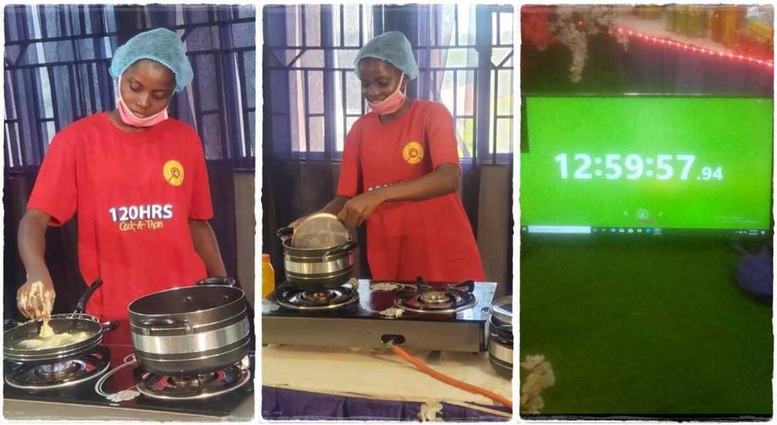 Photos of Damilola Adeparusi who is cooking in Ekiti state. Photos of Damilola Adeparusi who is cooking in Ekiti state.