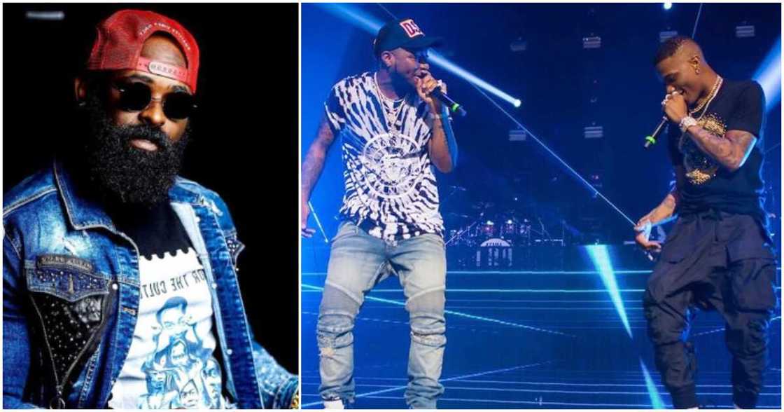 Show promoter Smade speaks on Davido and Wizkid. Show promoter Smade speaks on Davido and Wizkid.