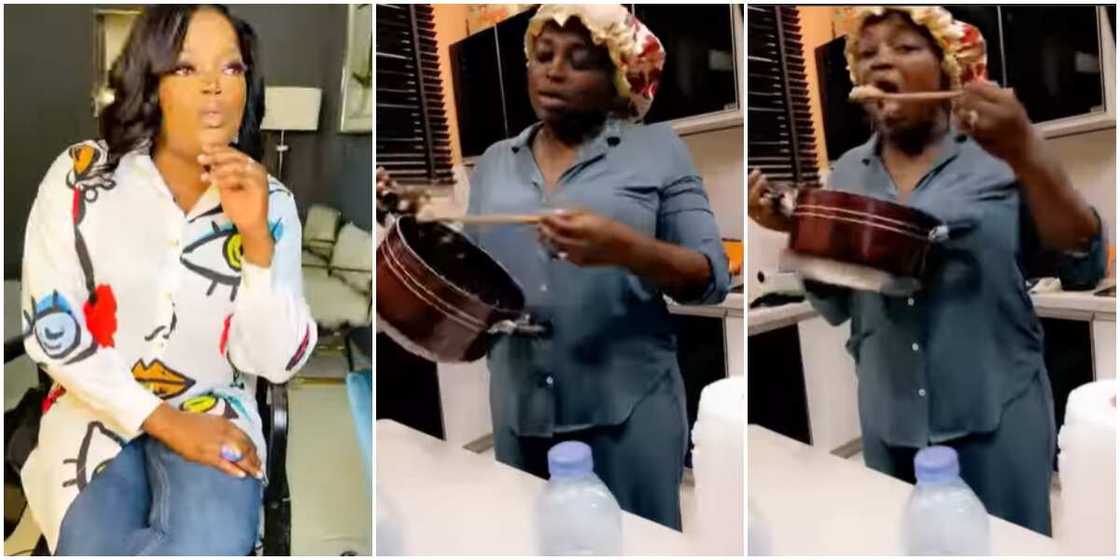 Funke Akindele shares TikTok video