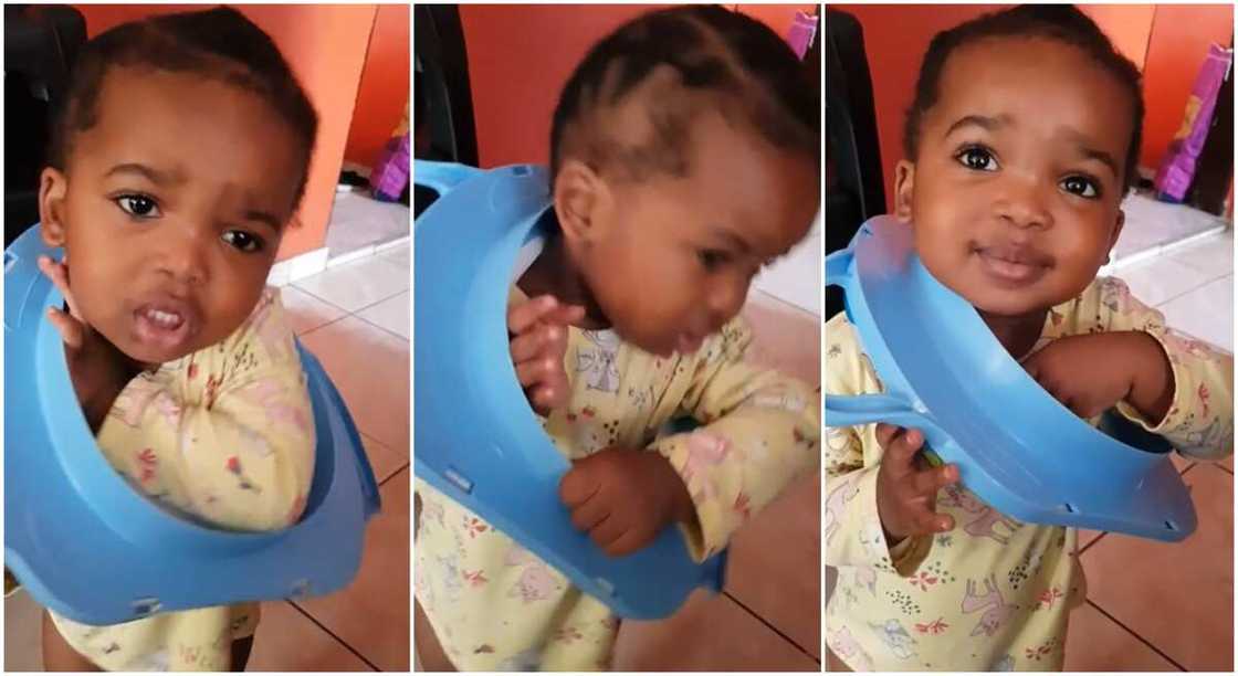 Photos of a girl who got stuck in a narrow object. Photos of a girl who got stuck in a narrow object.