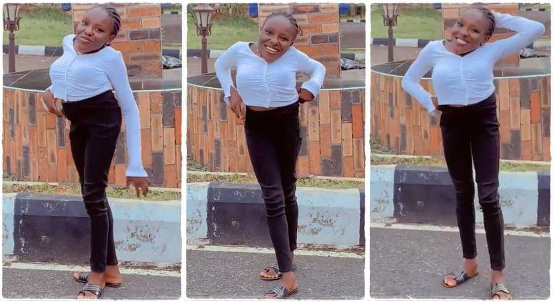Photos of a Nigerian lady with small stature. Photos of a Nigerian lady with small stature.