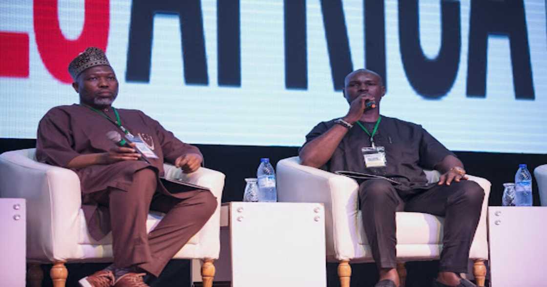 Legit.ng's Victor Enengedi Moderates Key Panel on Digital Economy at the Nigeria Innovation Summit