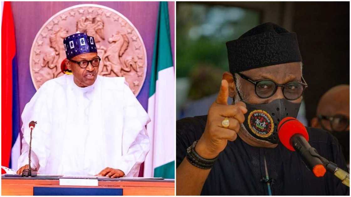 Presidency/Buhari/Akeredolu/Amotekun Presidency/Buhari/Akeredolu/Amotekun