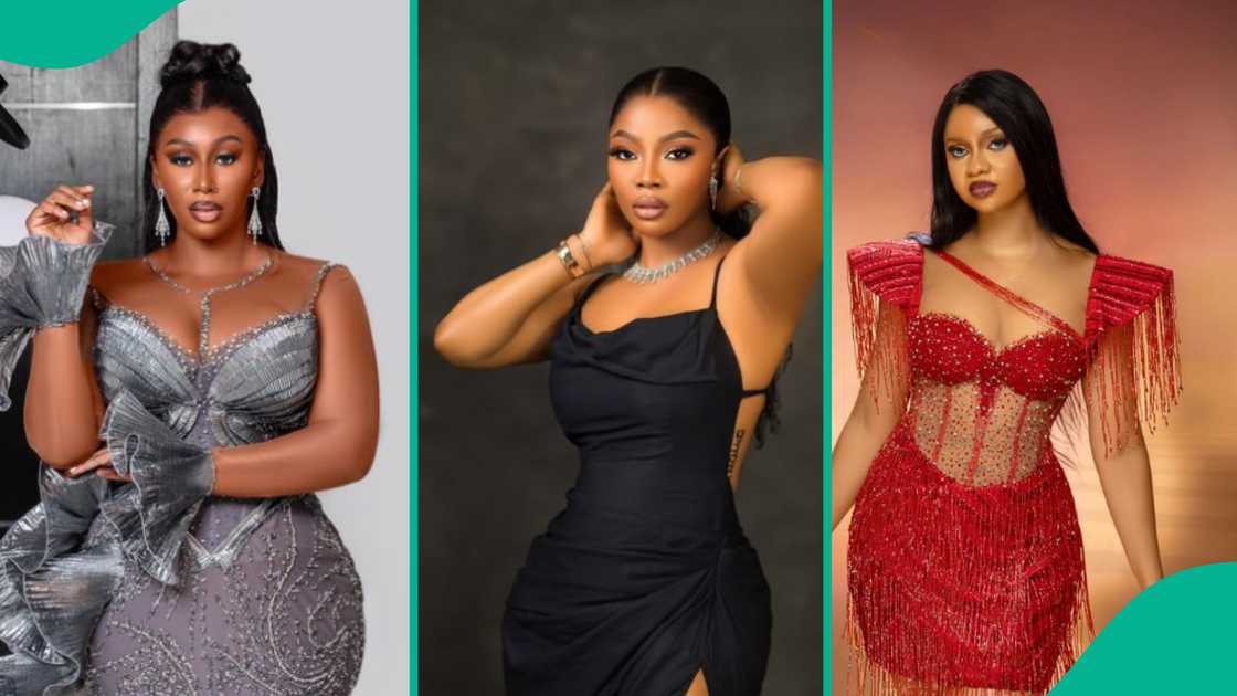 BBNaija: Toke Makinwa says who is more beautiful between Victoria and Nelly. BBNaija: Toke Makinwa says who is more beautiful between Victoria and Nelly.