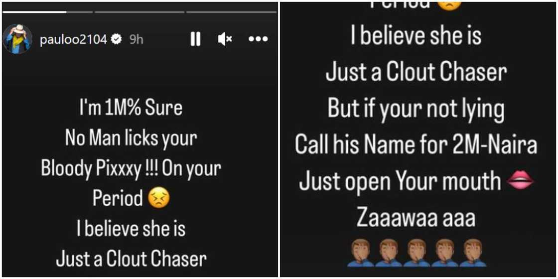Iyabo Ojo's lover Paulo dares Monalisa Stephen to reveal the boyfriend that goes down on period, Iyabo Ojo's lover Paulo dares Monalisa Stephen to reveal the boyfriend that goes down on period Iyabo Ojo's lover Paulo dares Monalisa Stephen to reveal the boyfriend that goes down on period, Iyabo Ojo's lover Paulo dares Monalisa Stephen to reveal the boyfriend that goes down on period
