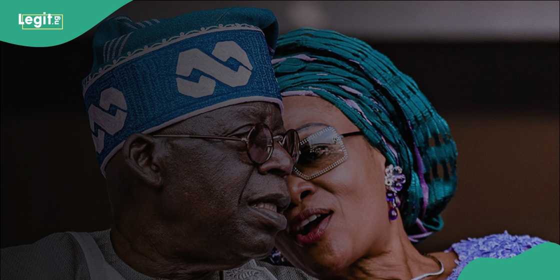 President Tinubu and his wife and First Lady. President Tinubu and his wife and First Lady.