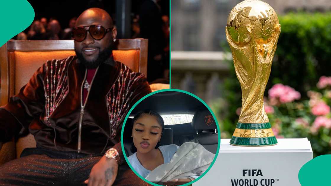 Davido shares update about his arrival in the United States ahead of FIFA World Cup Concert.