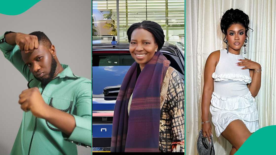 Deeone tackles Phyna as he shows off his mum Deeone tackles Phyna as he shows off his mum