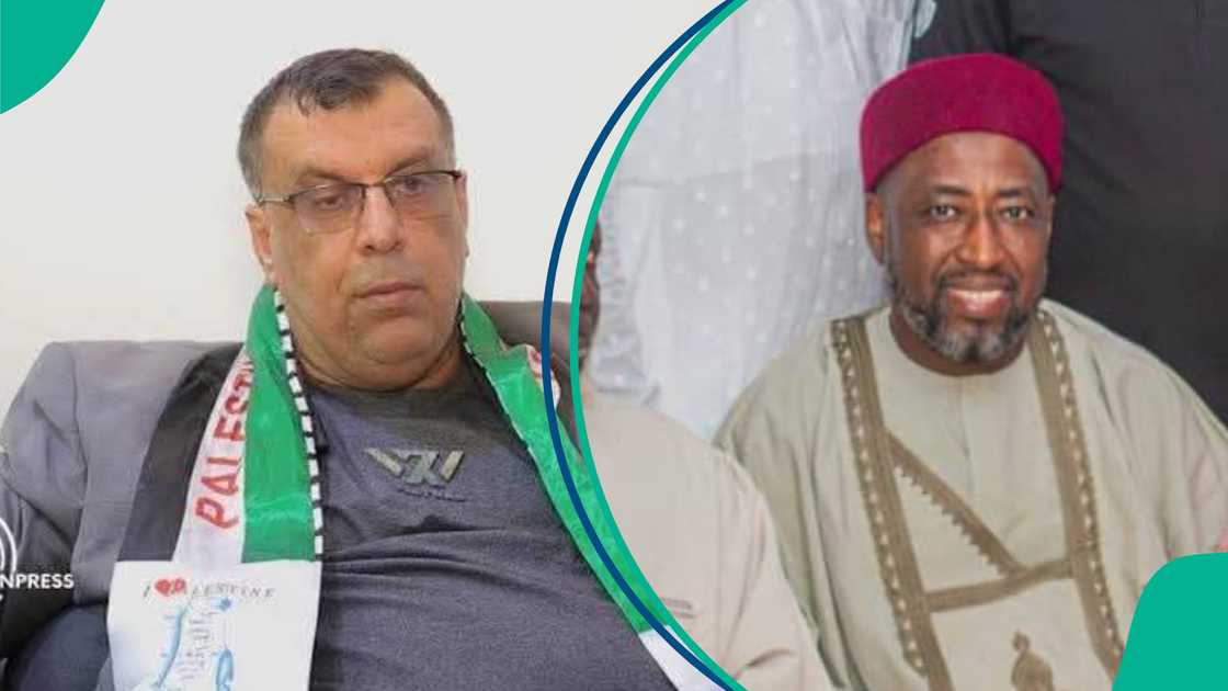 Shugaban Falasdinawan Najeriya da Farfesa Ibrahim Makari Shugaban Falasdinawan Najeriya da Farfesa Ibrahim Makari