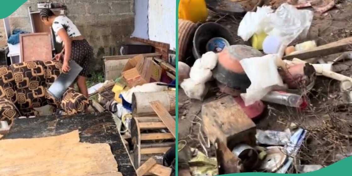 Lady shares charms she found in carpenter's shop after he failed to deliver her furniture Lady shares charms she found in carpenter's shop after he failed to deliver her furniture