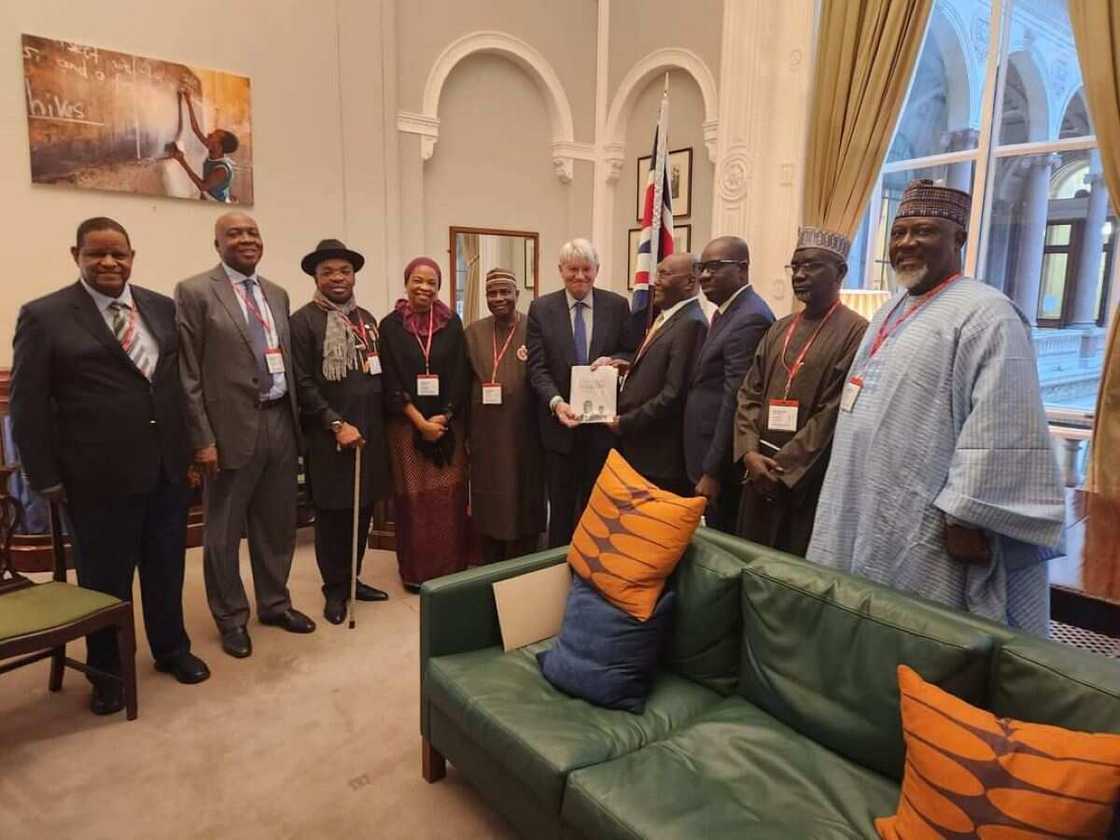 Atiku Abubakar, PDP, London, Uk government