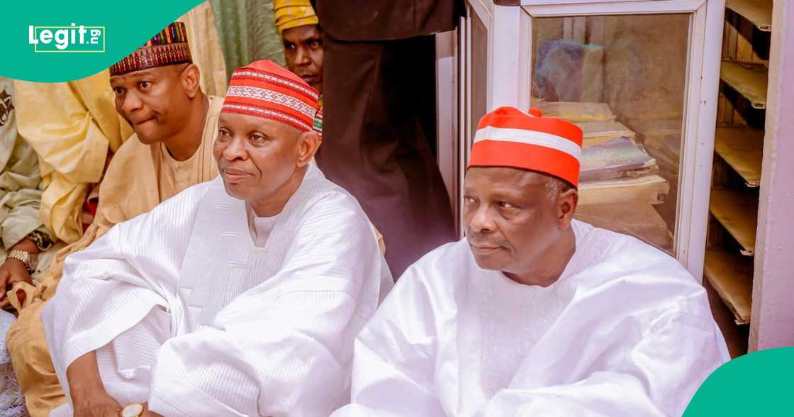 Gwamna Abba da Kwamkwaso.