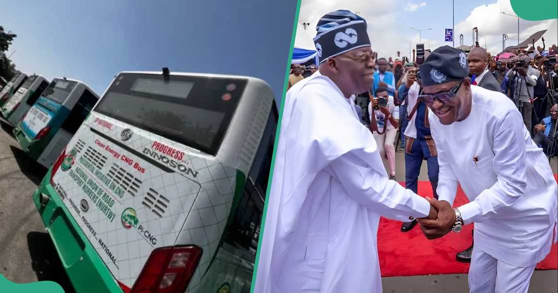 CNG buses now operational across Abuja, Nigerians react