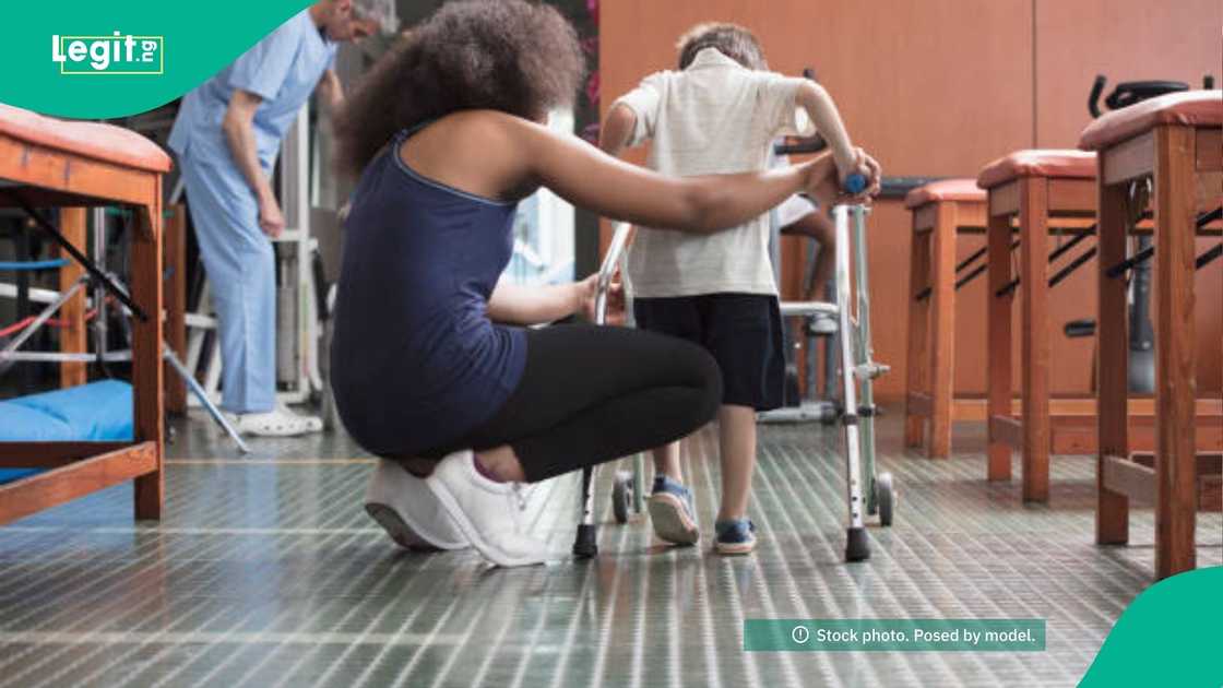 Disability rights advocate Oyedemi Tomiwa promotes empathy for children with special needs. Disability rights advocate Oyedemi Tomiwa promotes empathy for children with special needs.