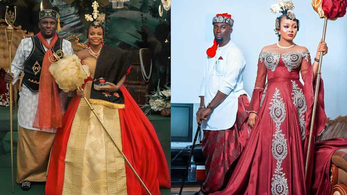 Lovely Ibibio traditional marriage attires Lovely Ibibio traditional marriage attires