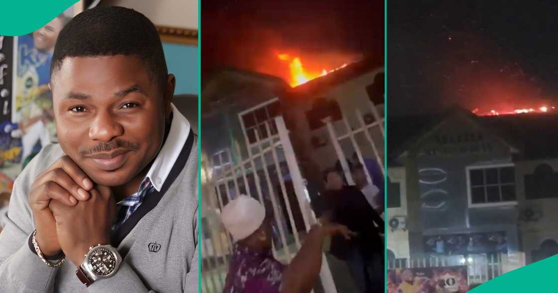 Fresh FM management speaks as fire ravages Yinka Ayefele's radio station in Ibadan. Fresh FM management speaks as fire ravages Yinka Ayefele's radio station in Ibadan.