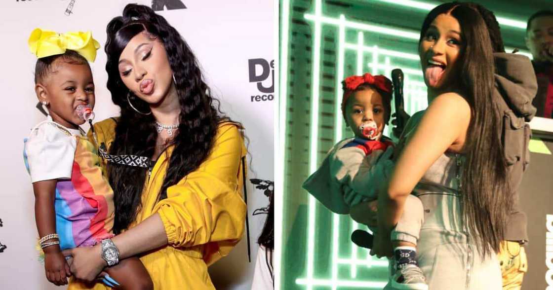 Cardi B, Kulture Kiari Cephus, Son, Daughter, Video, Cuteness, Perfect, Celeb Siblings