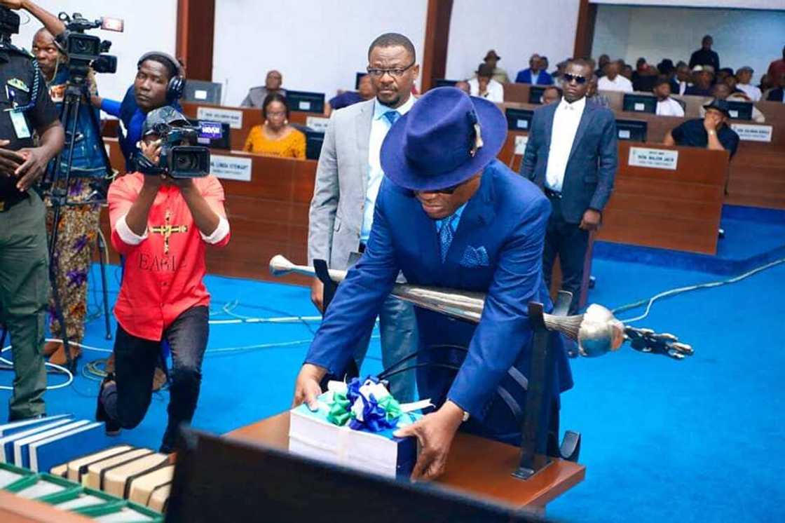 Wike presents 2023 Appropriation Bill for consideration Wike presents 2023 Appropriation Bill for consideration