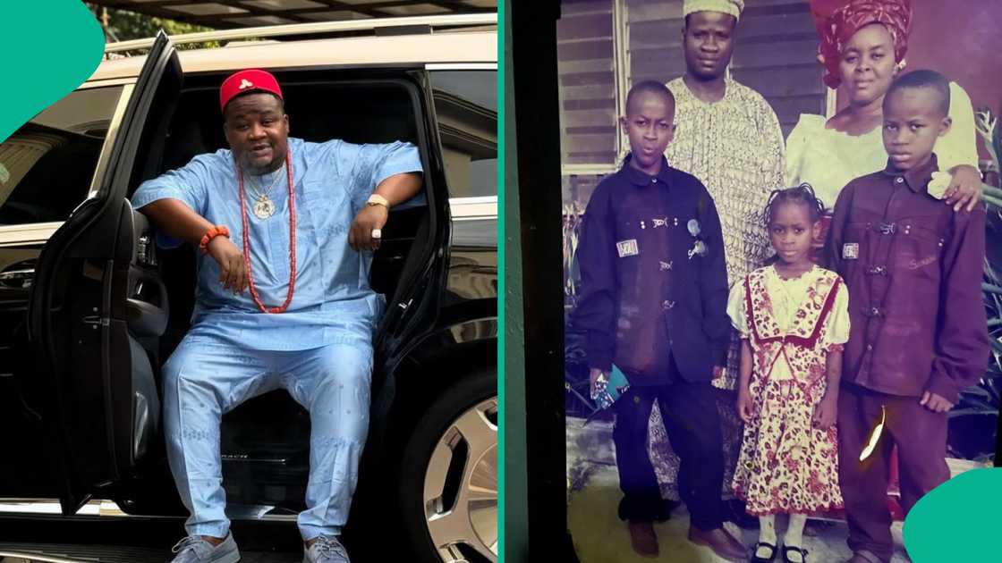 Cubana CP's family picture trends as he declared himself the most-influential.