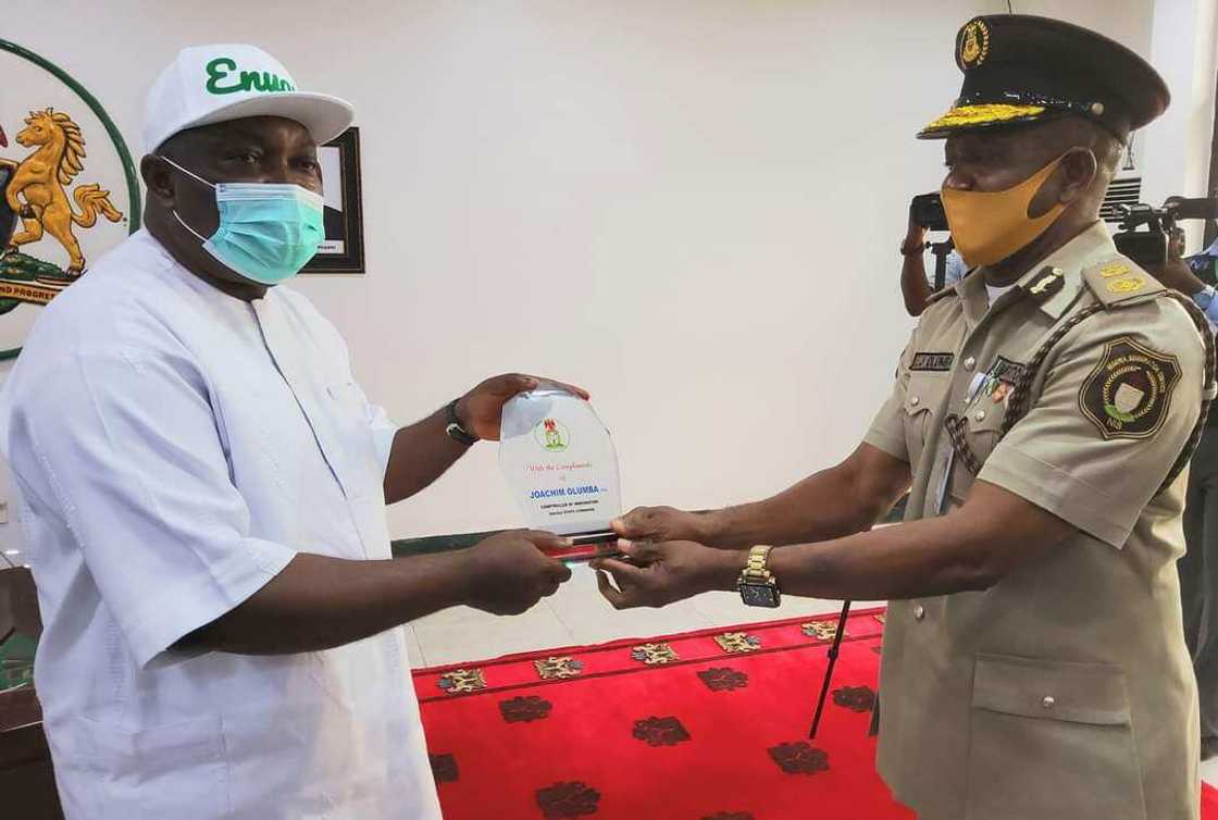 Immigration Boss, Others Hail Ugwuanyi on Peace, Development, Support to Security Agencies Immigration Boss, Others Hail Ugwuanyi on Peace, Development, Support to Security Agencies