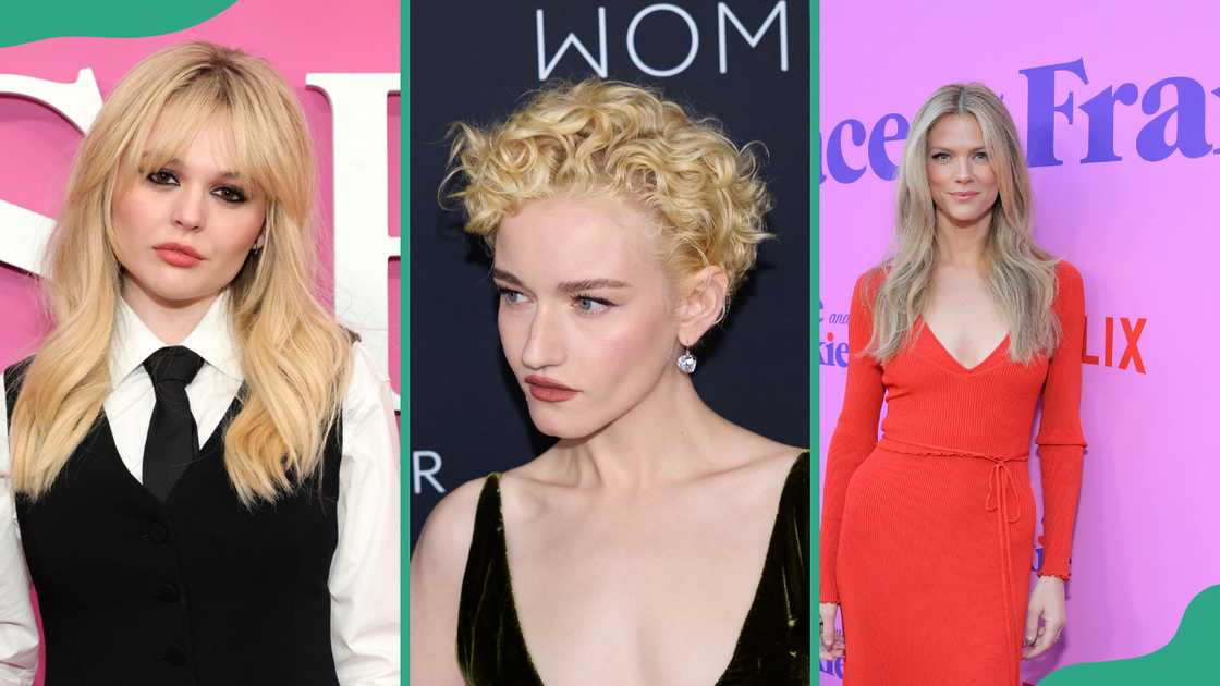 Emily Alyn Lind, Julia Garner, and Brooklyn Decker are among the young blonde actresses today Emily Alyn Lind, Julia Garner, and Brooklyn Decker are among the young blonde actresses today