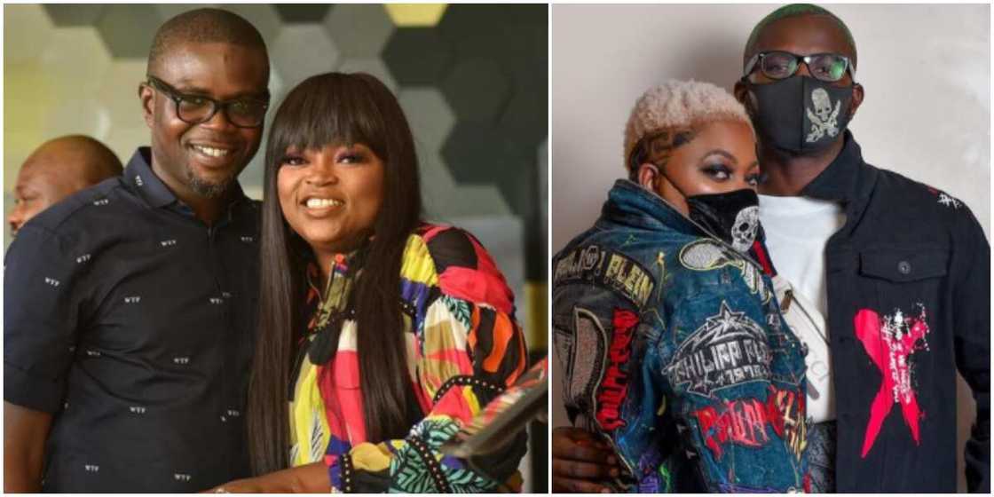 Reactions as Funke Akindele's hubby, JJC Skillz shares stunning photos and brags heavily about actress Reactions as Funke Akindele's hubby, JJC Skillz shares stunning photos and brags heavily about actress