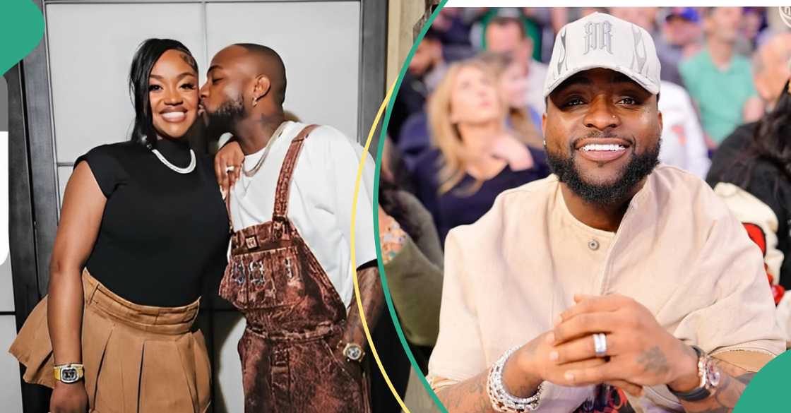 Davido speaks on wife's effect on his career, Davido at NBA court Davido speaks on wife's effect on his career, Davido at NBA court
