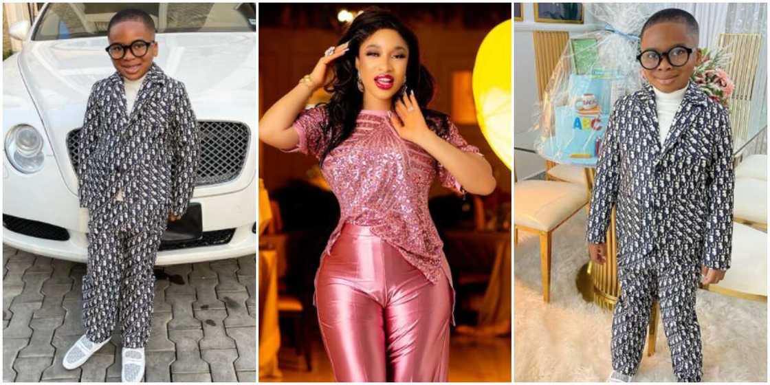 Tonto Dikeh’s son King Andre Tonto Dikeh’s son King Andre