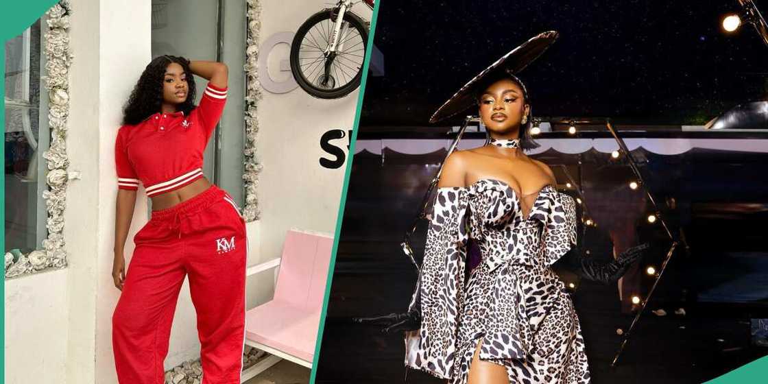 Priscilla Ojo glows in green outfit Priscilla Ojo glows in green outfit