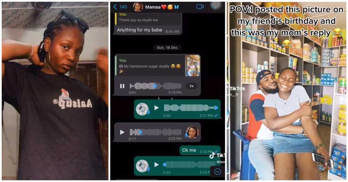 WhatsApp status with a man, Nigerian mum