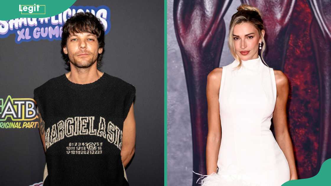 Louis Tomlinson in New Orleans, Louisiana and Zara McDermott in London, England