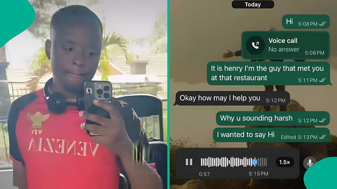 Lady reacts angrily to man who texted her after restaurant outing Lady reacts angrily to man who texted her after restaurant outing