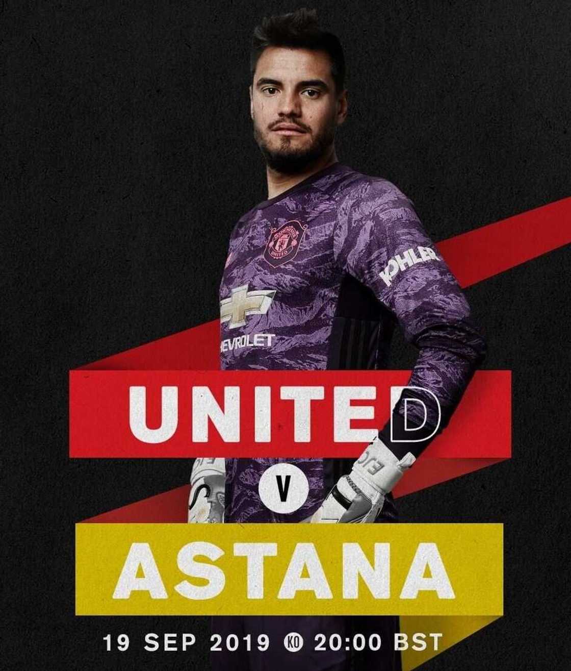 Manchester United vs Astana