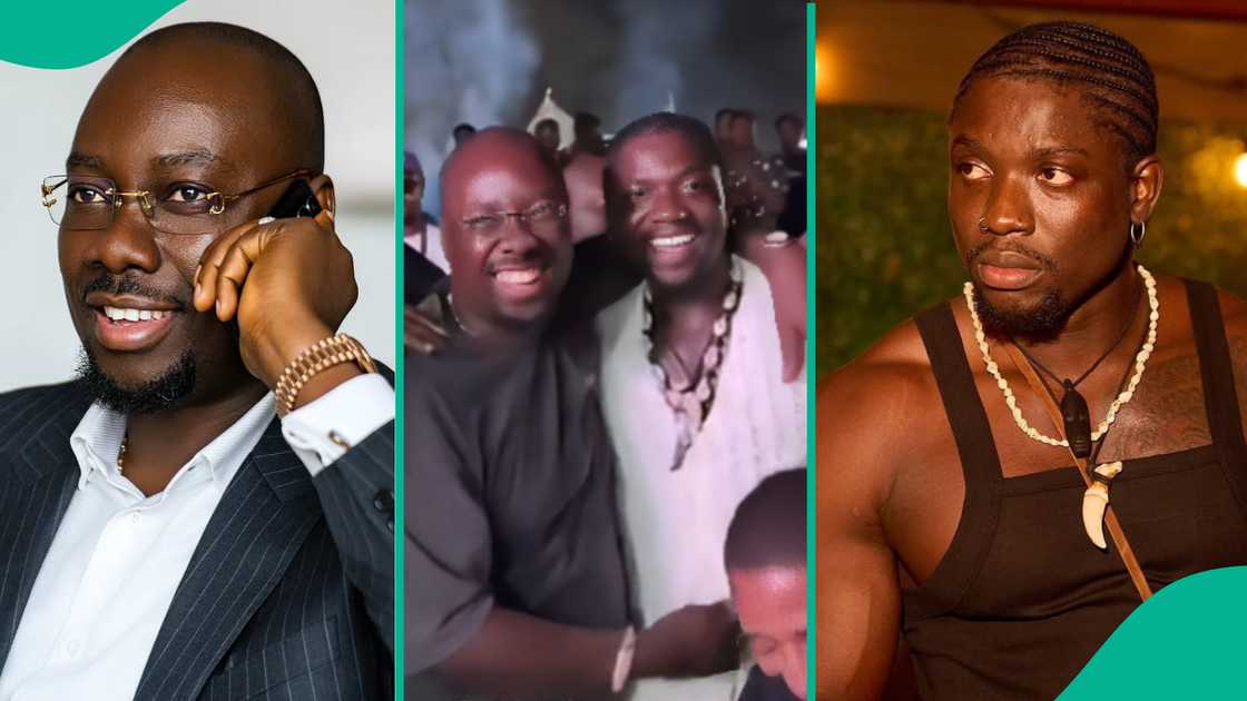 Video of Obi Cubana and VeryDarkMan at Timaya’s Abuja show goes viral, capturing heartwarming reconciliation after 2024 feud; duo exchange pleasantries, embrace, sparking reactions online. Video of Obi Cubana and VeryDarkMan at Timaya’s Abuja show goes viral, capturing heartwarming reconciliation after 2024 feud; duo exchange pleasantries, embrace, sparking reactions online.