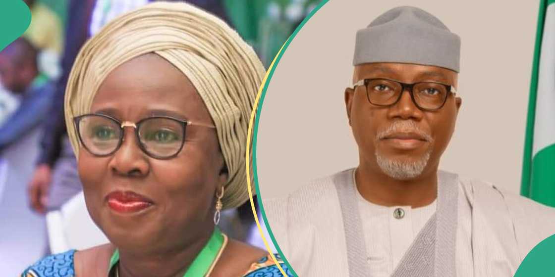 Late Akeredolu’s wife blasts Ondo governor Late Akeredolu’s wife blasts Ondo governor