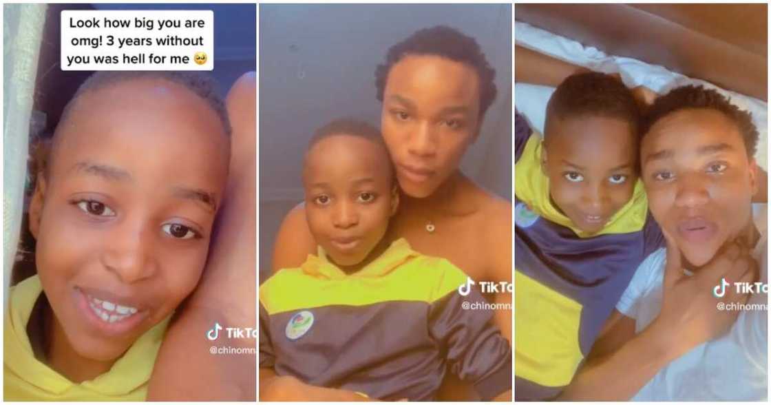 Nigerian single dad, son he ahd at 17, mum took him from me