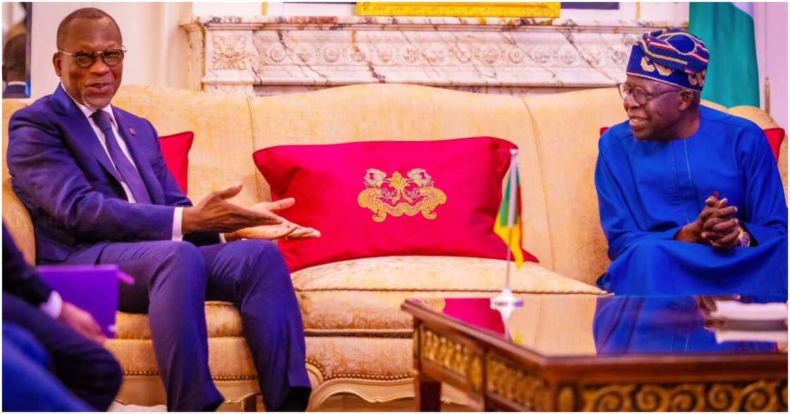 Shugaban kasa Tinubu ya gana da Shugaban Benin Talon Shugaban kasa Tinubu ya gana da Shugaban Benin Talon