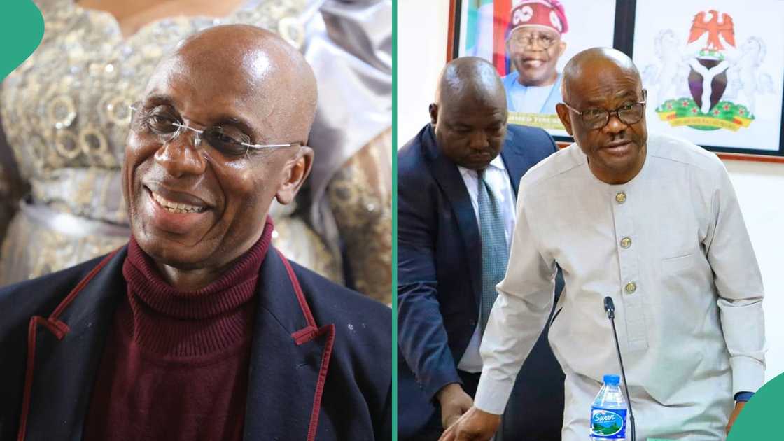 Rotimi Amaechi, the former governor of Rivers state, has dedicated an award given to him by the College of Medical Sciences of the Rivers State University (RSU) to FCT Minister, Nyesom Wike. The two have been harsh political rivals since 2015.